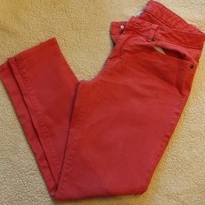 Lauren Conrad red jeans